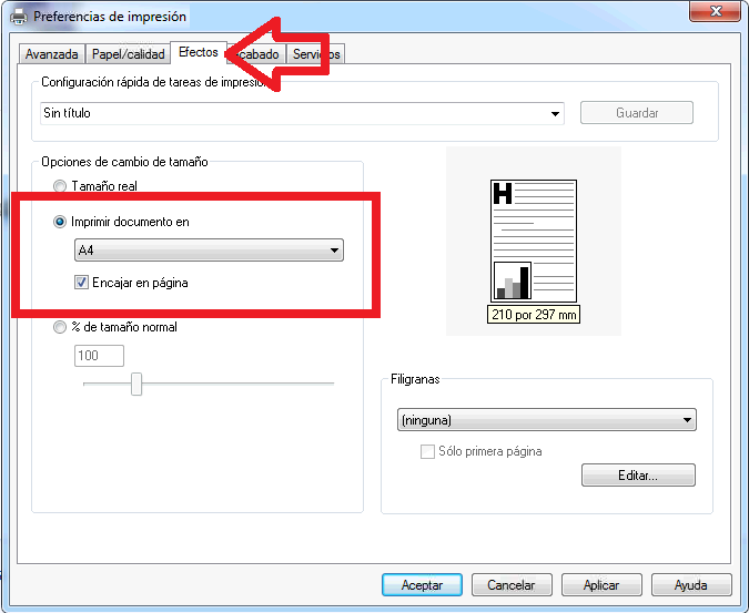 Solapa Efectos – Encajar en página A4
