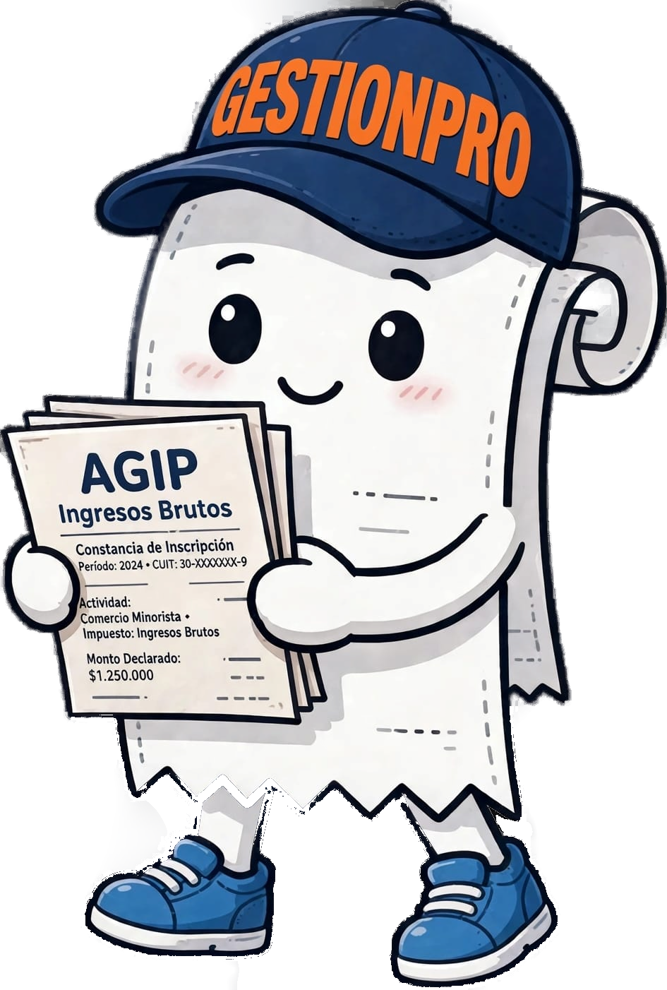 Mascota GESTIONPRO - AGIP Ingresos Brutos